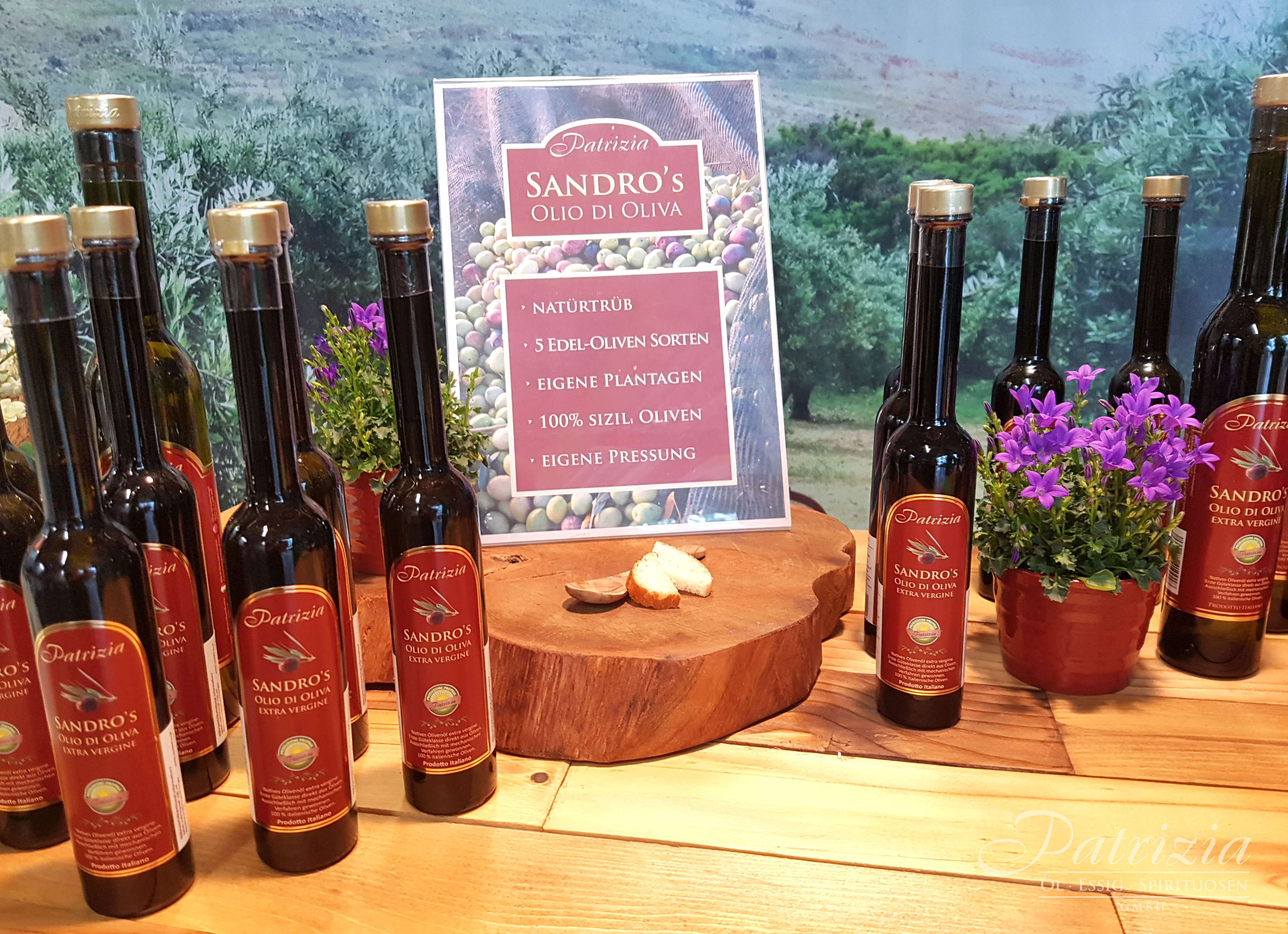Sandros_Stand Produkte von Patrizia