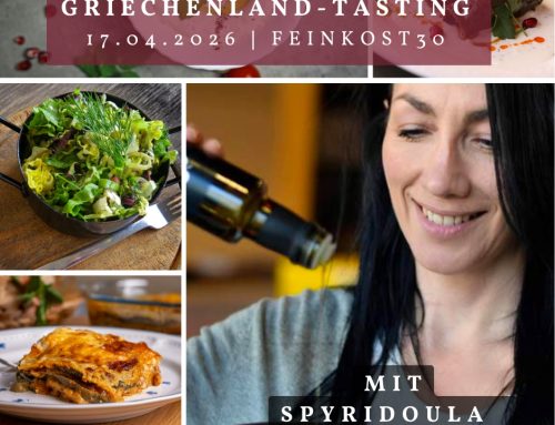 17.04.2024: Tasting mit Spyridoula – So schmeckt Griechenland!